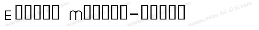 Eliott Medium字体转换